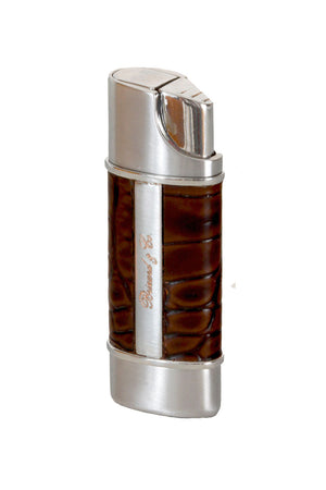 Tobacco Nano Croco Pattern Single Torch Lighter