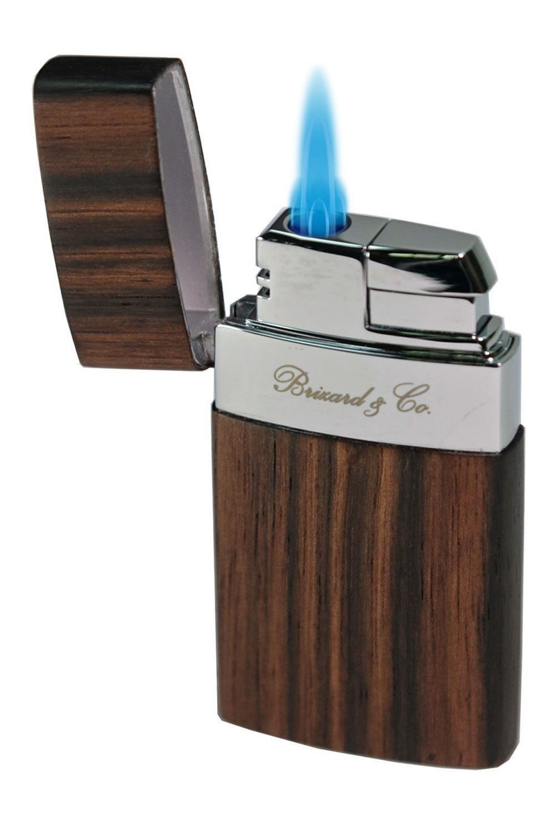 Brizard & Co Venezia Ebony Wood Single Jet Flower Flame