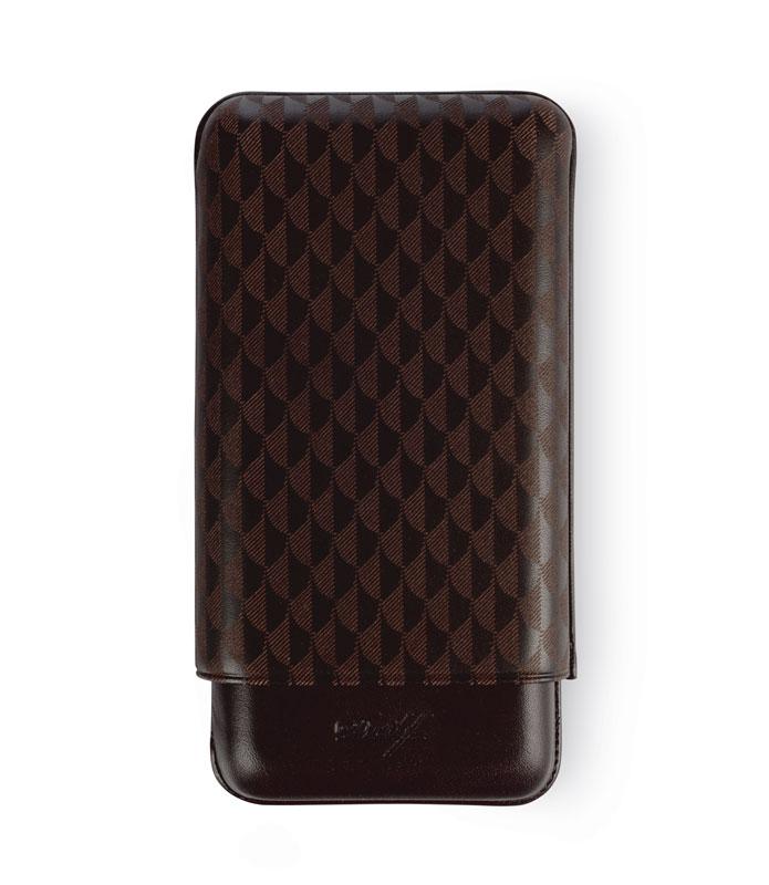 Davidoff Cigar Case XL3 Brown Leather Curing