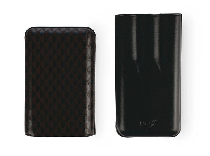 Davidoff Cigar Case XL3 Black Leather Curing