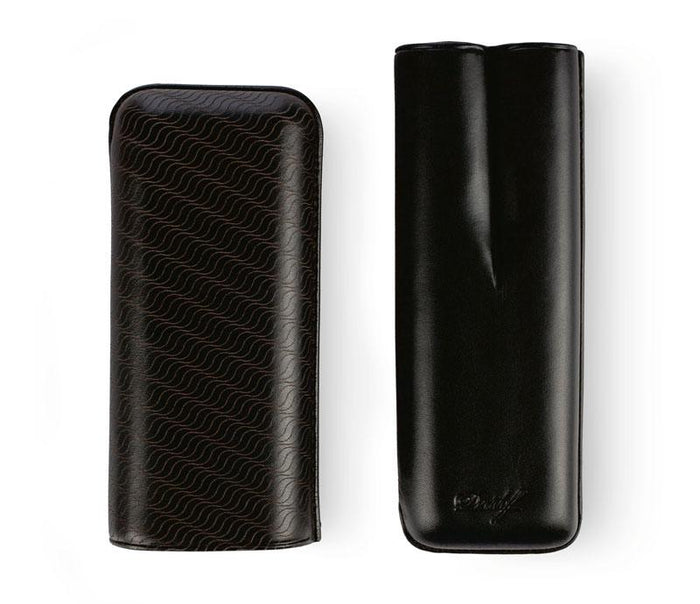 Davidoff Cigar Case XL2 Black Leather Enjoyment