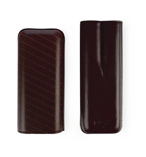 Davidoff Cigar Case XL2 Brown Leather Enjoyment