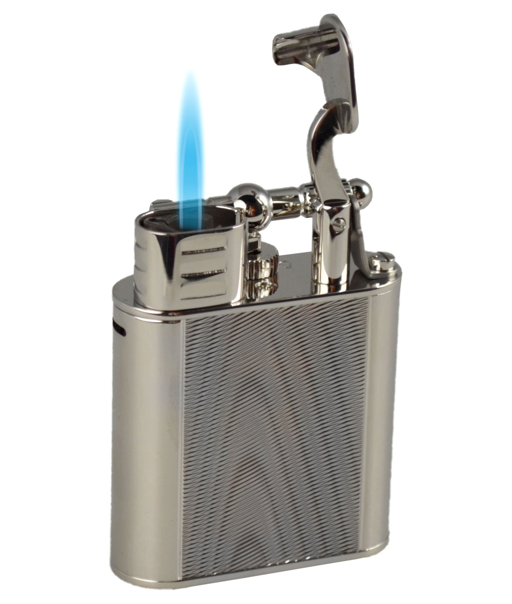 Dunhill Moire Texture Palladium Unique Turbo Cigar Lighter Lighters