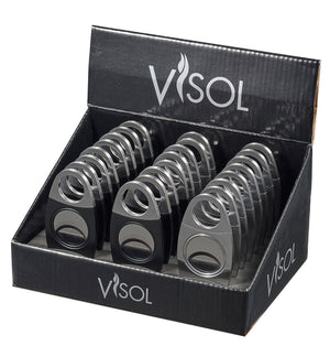 Visol Slimline Retail Prepack - 24 Cigar Cutters