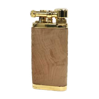 IM Corona Old Boy Natural Sandblasted Briar Pipe Lighter