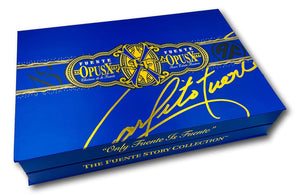 "The Fuente Story Collection" Opus X Blue Crystal Ashtray