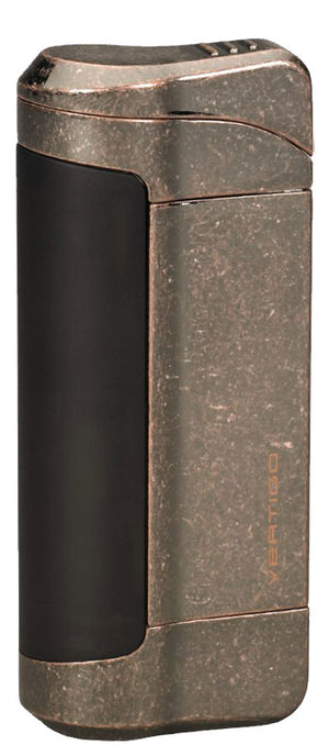 Lotus Vertigo Tomahawk Triple Torch Flame Lighter - Antique Copper