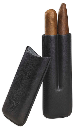 Lotus 56 Ring Gauge Cigar Case - 2 Finger
