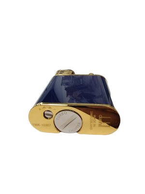 Dunhill Navy Laquer Palladium & Gold Unique Turbo Cigar Lighter