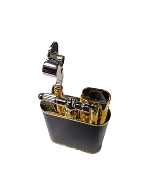 Dunhill Navy Laquer Palladium & Gold Unique Turbo Cigar Lighter