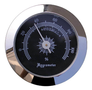 Hygrometer for Humidors Round – Lotus, Vertigo, Landshark and