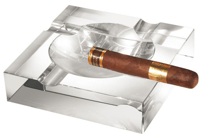 Visol Ramses Crystal Heavyduty Cigar Ashtray
