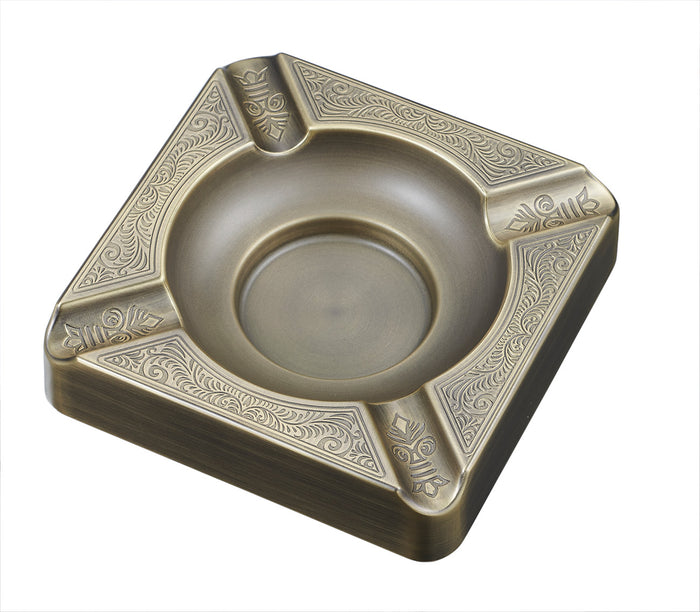 vintage cigarette ashtray JC Newman Large Black holds up to 2 cigars Vintage French ashtray - Cigarettes