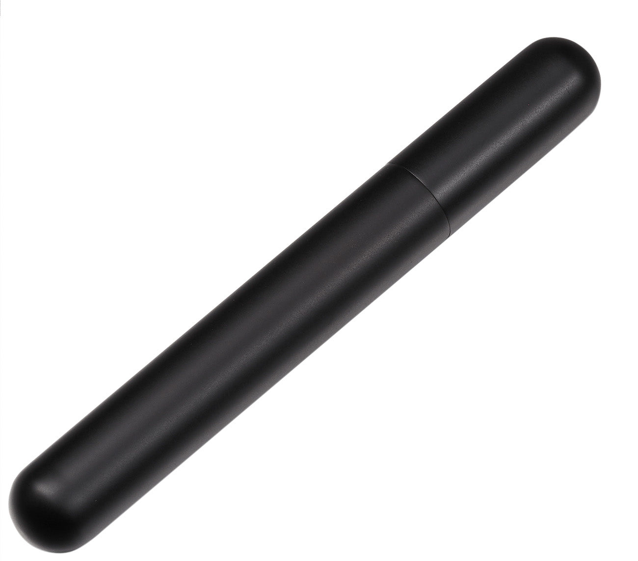 Visol Sigma Matte Black Finish Stainless Steel Cigar Tube