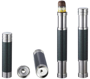Visol Kinetic III Titanium & Carbon Fiber Adjustable Cigar Tube