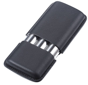visol stainless steel cigarette case Venus Double Sided Twenty Pocket Product Type Visol Vincent Black Leather &