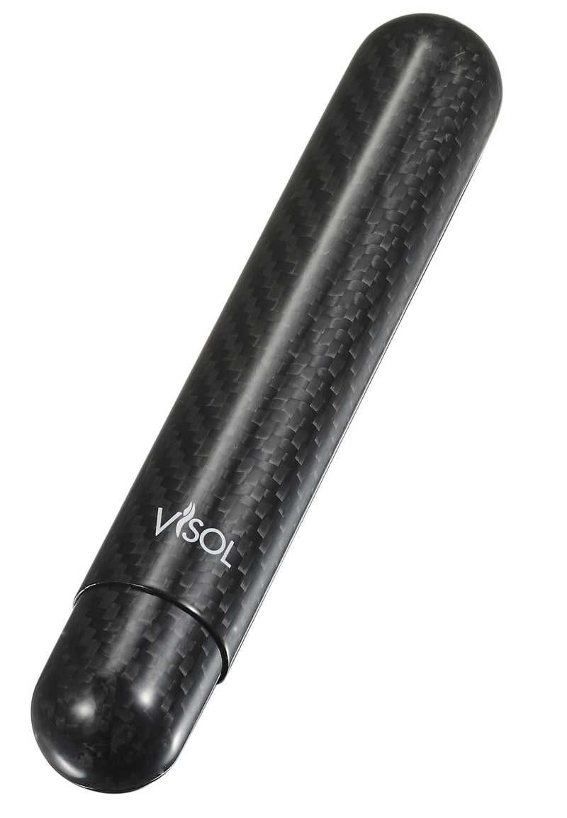 Visol Kinetic II Carbon Fiber Chrome Adjustable Cigar Tube