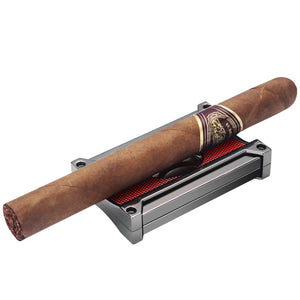 Visol Ridge Cut Red Cigar Cutter