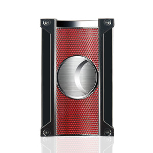 Visol Ridge Cut Red Cigar Cutter