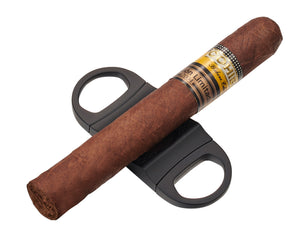 Visol Montana Black Double Guillotine Cigar Cutter