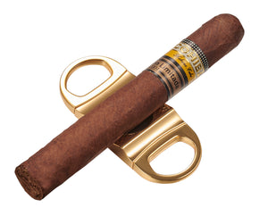 Visol Montana Gold Double Guillotine Cigar Cutter