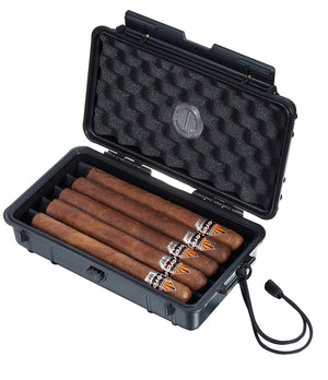 Visol Wyatt Travel Cigar Humidor - 5 Cigars