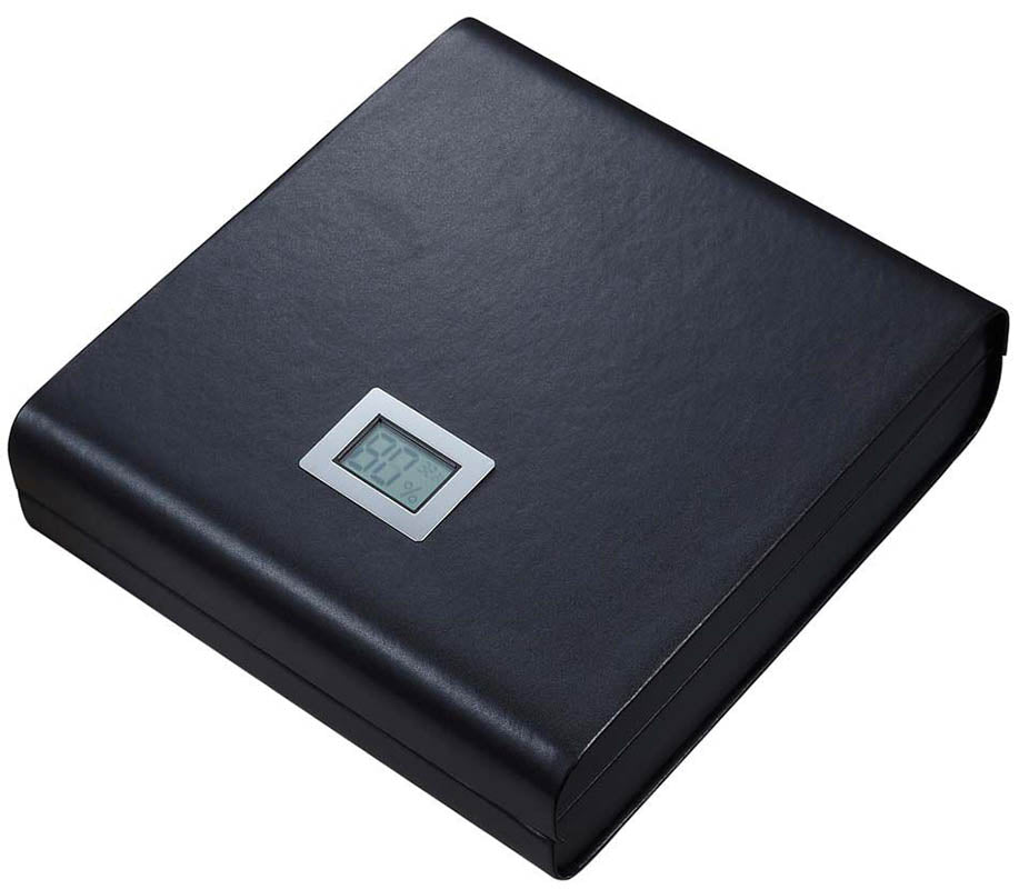 Visol Modern Small Circular Digital Hygrometer