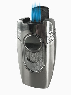 Visol Quadflow Quad Torch Cigar Lighter - Gunmetal