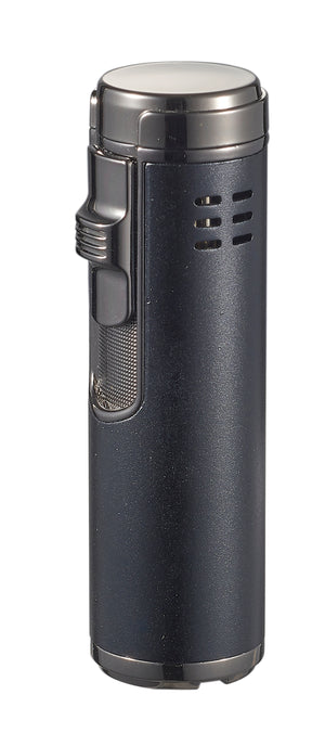 Visol Palisade Quad Flame Cigar Lighter - Black