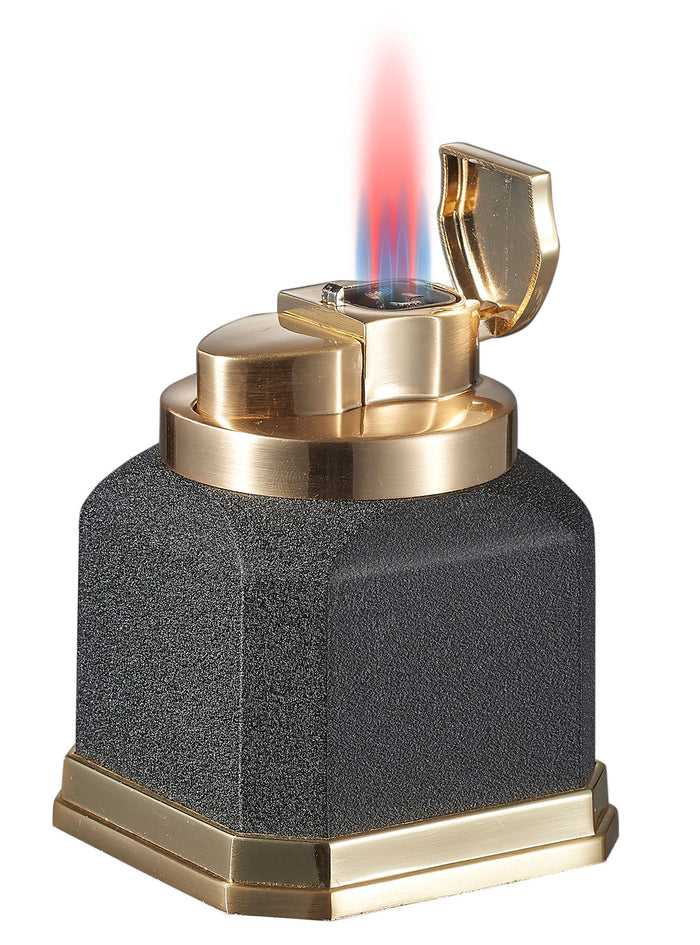 Visol Redferno Quad Flame Table Lighter - Antique Gold