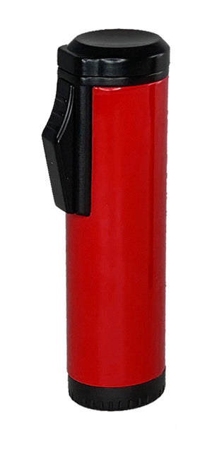 Visol Hades Red Lacquer Triple Torch Cigar Lighter
