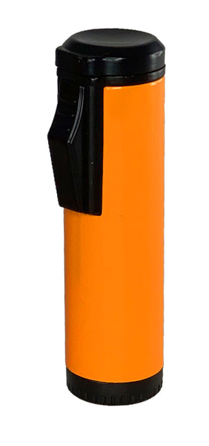 Visol Hades Orange Lacquer Triple Torch Cigar Lighter