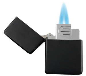 Mauna  Dual Torch Flame Lighter - Black