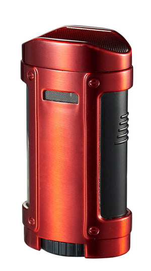 Rhino Quad Torch Cigar Lighter - Red