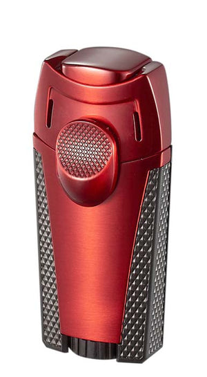 Visol Meru Red Dual Torch Cigar Lighter