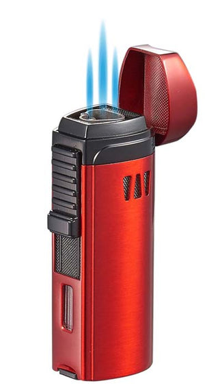 Visol Red Denali & Wedge V Lighter Cutter Gift Set