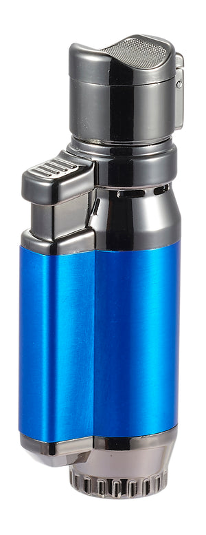 Visol Bulldog Quad Flame Lighter - Blue