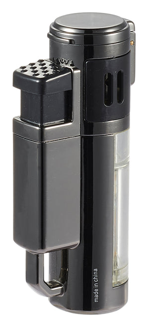 Visol Buffalo Quad Flame Lighter - Gunmetal