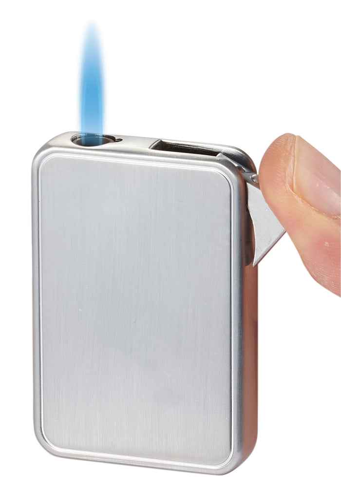 Visol Elk Single Flame Cigar Lighter - Silver