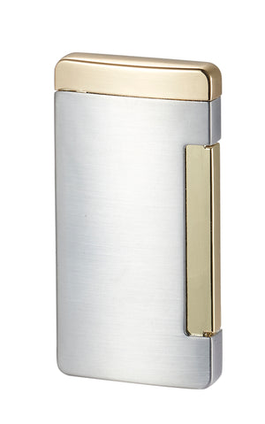 Visol Panther Flat Flame Silver Cigar Lighter