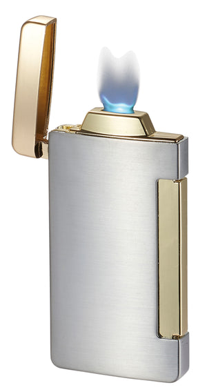 Visol Panther Flat Flame Silver Cigar Lighter