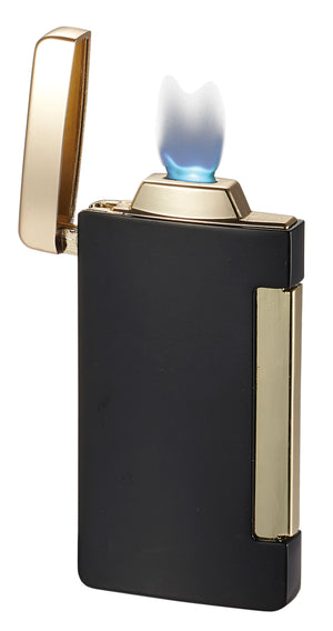 Visol Panther Flat Flame Ice Black Cigar Lighter