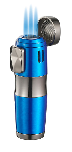 Visol Epic Triple Flame Blue Cigar Lighter
