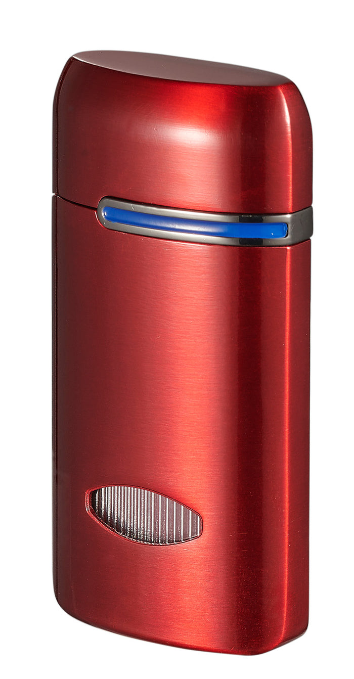 Visol Panda Triple Flame Cigar Lighter - Red