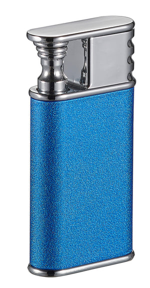 Visol Nutech Single Torch and Traditional Flame Lighter - Matte Blue