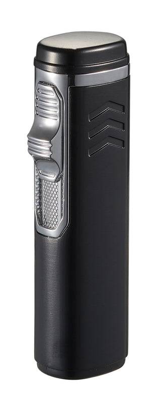 Visol Legion Single Torch Flame Cigar Lighter - Matte Black