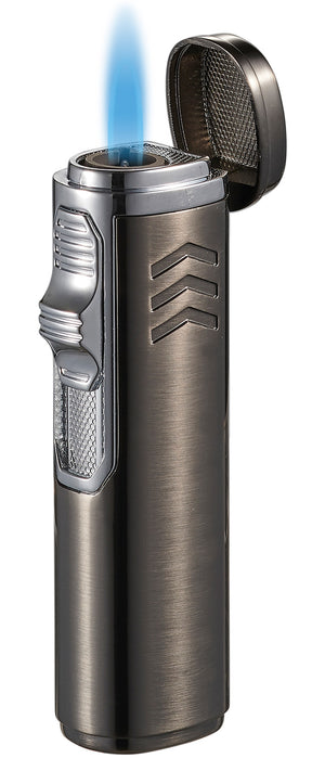Visol Legion Single Torch Flame Cigar Lighter - Gunmetal
