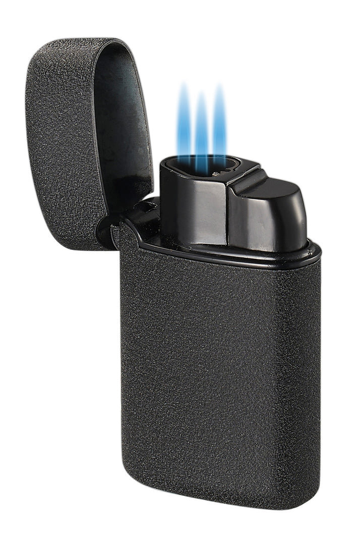Visol Koala Triple Flame Torch Lighter - Black Crackle