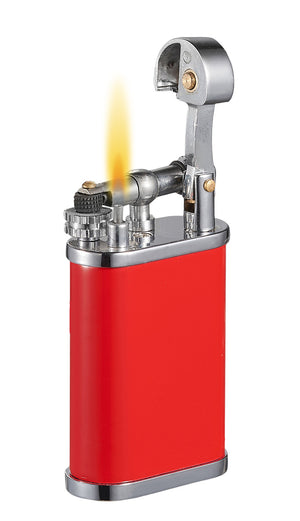 Visol Elegance Red Soft Flame Flint Lighter