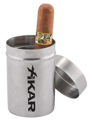 Xikar Ash Can Ashtray with Spiral Cigar Holder